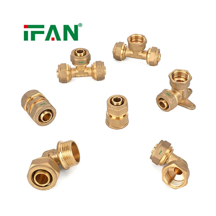 IFAN gamyklos OEM PEX suspaudimo jungiamosios detalės