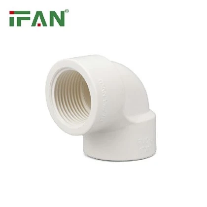 IFAN BS 4346 balta UPVC vienoda alkūnė